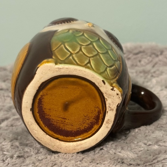 EUC Cute Tea / Coffee Hand-Painted Owl Mug - Picture 2 of 5